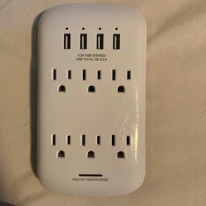 USB PORT with 6 plug ins